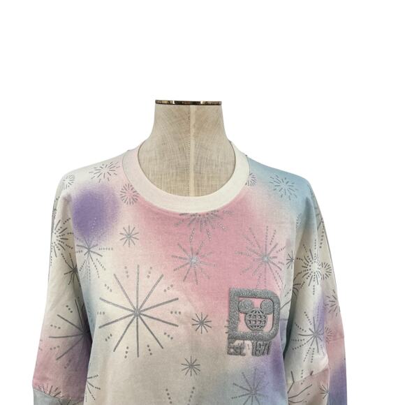 Disney World Mickey Mouse Friends Disney100 Spirit Jersey Shirt Size Large - Picture 3 of 13